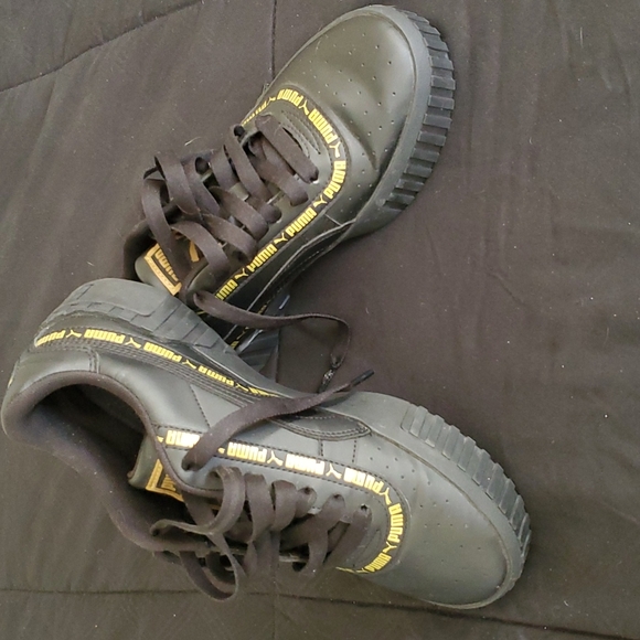 Puma Cali Taping Platform Sneaker Size 7 - Picture 1 of 7